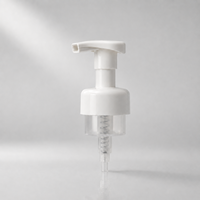 Pompe à mousse OEM/ODM 43/410 avec verrouillage gauche/droite, tête de pompe à mousse personnalisée OEM, distributeur de mousse pour nettoyant visage, savon pour les mains, shampoing