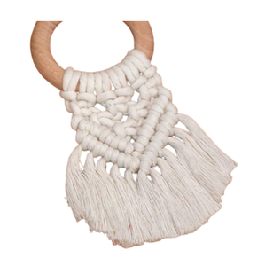 ที่ใส่กระดาษทิชชู่ macrame คุณภาพสูงการออกแบบตกแต่งภายในที่ยอดเยี่ยมจบการตกแต่งโต๊ะในโรงแรม - Product Image 2