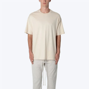 Camisetas de moda para hombre de alta calidad: 100% algodón, color personalizado con impresión de logotipo, ajuste relajante, suministro OEM compatible - Product Image 1