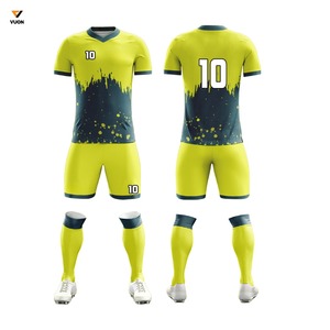 2025 thiết kế mới 100% polyester unisex đồng phục bóng đá cho unisex người lớn bóng đá Jersey & bóng đá bộ đồng phục - Product Image 2