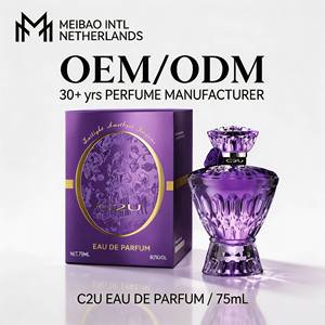 C2U Disponibile OEM Logo Personalizzato Profumo Donna all'Ingrosso 75ml <span class=keywords><strong>EDP</strong></span> Floreale Cristallo Viola - Product Image 1