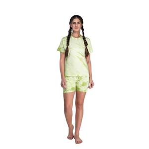 Conjunto de Pijama de Algodón 100% Tejido con Tinte Anudado, Traje de Dormir Suave con Cintura Elástica y Cierre con Botones o Cordón, Logotipo Personalizable - Product Image 3