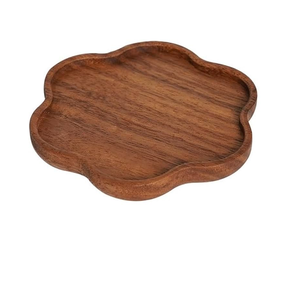 Bandeja de Madera para Velas, Artículo Decorativo, Forma de Estrella, Madera de Mango, Artículo Decorativo para Mesa de Comedor, Bandeja de Madera - Product Image 2