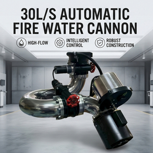 High <b>Volume</b> 30L/S Industrial Fire Water Cannon Monitor System - Product Image 2