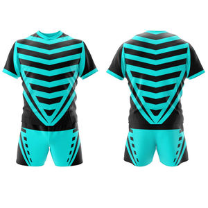 Conjunto de uniforme de rugby de ropa deportiva sublimada con impresión de logotipo 0 personalizado para uniforme de rugby de secado rápido para venta en línea a precio razonable - Product Image 4