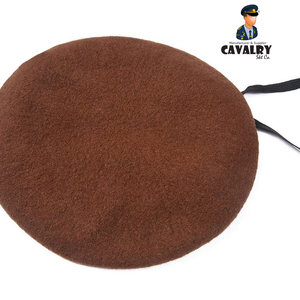 Bérets en tissu de laine de coton pour hommes et femmes en couleurs unies Street Wear Nouveau style bérets casquettes par CAVALRY SKT COMPANY - Product Image 3