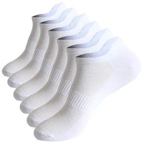 Nouvelles chaussettes en coton pour les femmes, les hommes, les couples, taille plus, chaussettes de sport en maille, chaussettes de course, chaussettes de bateau, usage quotidien avec logo sur le corps - Product Image 3