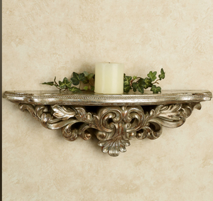 Estantes de pared clásicos de hierro con etiquetas privadas para decoración tradicional del hogar que combinan estilo atemporal con un fuerte soporte de almacenamiento en la pared. - Product Image 3