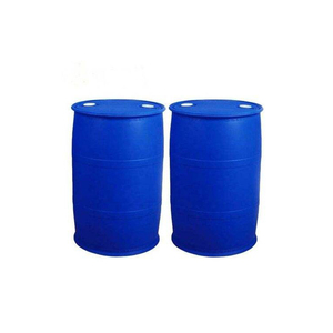 Fût en plastique bleu cylindrique durable en HDPE recyclable de 55 gallons pour le stockage d'eau/d'ingrédients chimiques/alimentaires - Product Image 2