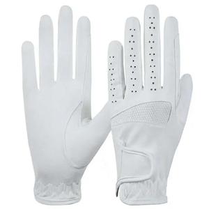 Guantes ecuestres profesionales para montar a caballo, de cuero sintético, antidivisión, para hombres - Product Image 5