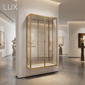 LUX Trendy Glass Jewellery Store <b>Wall</b> <b>Display</b> <b>Cabinet</b> Fine Diamond Necklace Shop Furniture Jewelry <b>Display</b> Showcase for Sale - Product Image 5