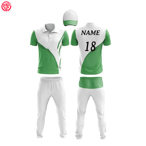 Camiseta de críquet con logotipo personalizado y diseño de pantalón, Camiseta y pantalón de alta calidad, conjunto de críquet, uniforme de críquet - Product Image 4