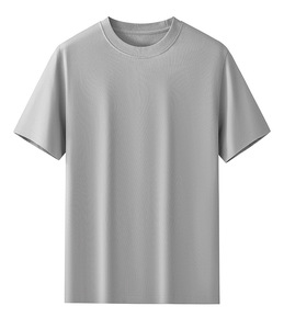 Bigwood T-shirt Homme 100% Coton, Coupe Classique, Col Rond, Tricoté, Grammage Lourd 300 g/m², Anti-boulochage, Qualité Supérieure, Personnalisable, Manches Courtes - Product Image 5