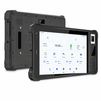Tablette industrielle robuste CENAVA 8 pouces, Android 16, MTK6769, IP68, RJ45, USB-C, port HD, lecteur d'empreintes digitales