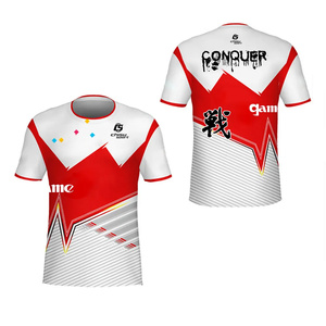 เสื้อกีฬาอีสปอร์ตแบบกลับด้านได้สั่งทำขายส่ง แห้งเร็ว พิมพ์ลายแบบซับลิเมชั่น เป็นมิตรกับสิ่งแวดล้อม - Product Image 1
