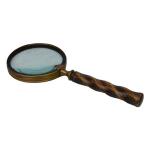 Lupa de Metal portátil con mango de Metal, para lectura de mapas - Product Image 3