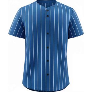 Nuevo diseño de camisetas de béisbol personalizadas 100% poliéster de secado rápido con cuello en V Unisex adulto en venta al por mayor tarifa barata su propio logotipo de diseños - Product Image 1