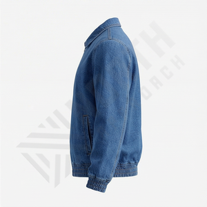 Chaqueta Vaquera de Moda Casual Personalizada, Chaqueta de Mezclilla para Motociclistas, Chaqueta de Mezclilla para Hombre, Ropa Exterior, Estilo de Chaqueta de Otoño - Product Image 3