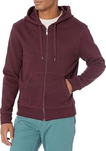 Sweatshirts unisexes à capuche 100% coton avec fermeture éclair d'automne Mode personnalisée Conception de poche à motif solide Vente en gros Services ODM - Product Image 2