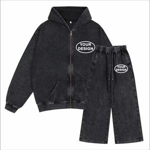 Conjunto de Sudadera con Capucha y Pantalones Deportivos de Invierno para Hombre Rehex Impex 2026, 100% Algodón, Logotipo Personalizado. - Product Image 1