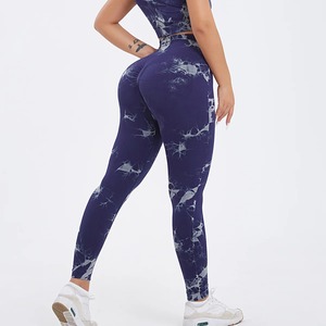 Leggings de yoga personnalisés en gros, sublimation personnalisée, leggings de fitness imprimés numériquement pour femmes - Product Image 3