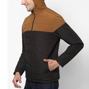 Vente en gros de vestes stylées à couleur bloquée pour hommes vestes de couleur unie pour hommes vestes pour adultes vêtements d'hiver - Product Image 3