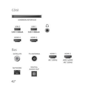 42-Inch Ultra HD 4K OLED Smart TV with Voice Assistant Compatibility - Product Image 2