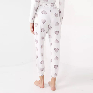 2025 últimos diseños pantalones de jogging de lana de algodón para mujer/ropa informal de fabricación de alta calidad pantalones de jogging para mujer - Product Image 2