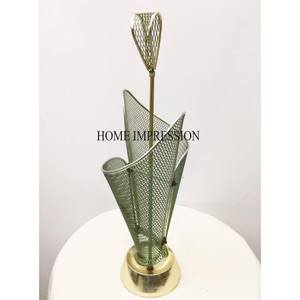 Black Color Powder Coated Heavy Duty Metal Wire Made Unique Fancy Designer <b>Umbrella</b> <b>Stand</b> And Holder From India In Best Price - Product Image 3