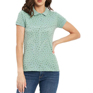 Haute qualité 100% coton à manches courtes femmes pour T-Shirt personnalisable décontracté Streetwear séchage rapide respirant pour l'été - Product Image 1