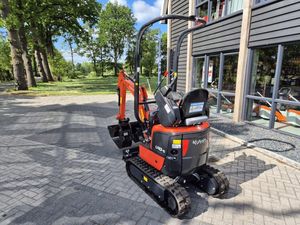 รถขุดขนาดเล็ก Kubota U10-4 ของแท้ ขายส่ง น้ำหนัก 1 ตัน รถขุดไฮดรอลิกแบบตีนตะขาบขนาดกะทัดรัด เครื่องจักรก่อสร้าง ราคาพิเศษ - Product Image 2