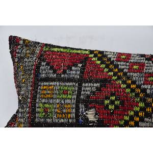 Kilim de lana Multicolor 18x18, almohada de lujo tejida, ropa de cama con estampado Vintage, portátil para uso doméstico para Navidad - Product Image 2