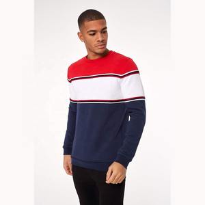 Sweat-shirt à col rond en molleton d'hiver 100% coton pour homme avec logo personnalisé brodé, couleur unie, imperméable et respirant - Product Image 6