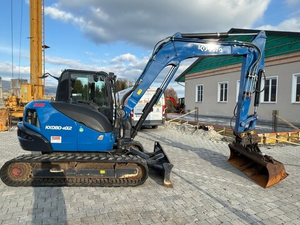 รถขุด Kubota KX080-4A2 ขนาด 8 ตัน 63 แรงม้า เครื่องยนต์ดีเซล ระบบไฮดรอลิก แบบตีนตะขาบ พร้อมห้องโดยสาร สำหรับงานก่อสร้าง ขาย - Product Image 4