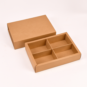 Kích thước tùy chỉnh logo OEM nhà máy thực phẩm hộp giấy thân thiện với môi Kraft tông chia sô cô la bao bì hộp - Product Image 1