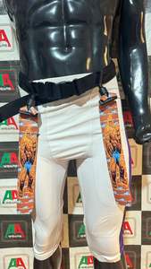 Ceintures de flag football réglables avec fermeture auto-agrippante, ensemble de ceintures de flag football avec 2 drapeaux par ceinture pour des jeux sans contact sécurisés - Product Image 6