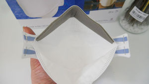 Respirador desechable 3M 9320A + P2/FFP2 de 5 capas, diseño plegable plano no tejido, antipolvo, cómodo, fiable, protección respiratoria - Product Image 2