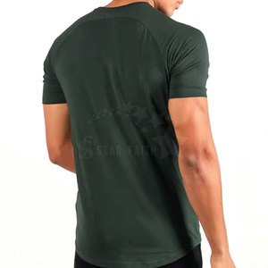 Camiseta cómoda de gimnasio para hombre, camiseta de entrenamiento transpirable de secado rápido para entrenamiento físico y ropa deportiva, camiseta de gimnasio para hombre - Product Image 2