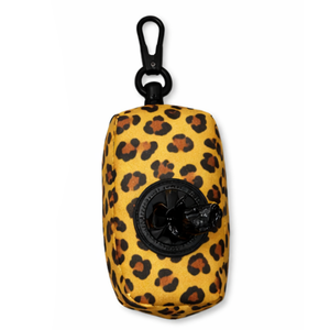 Printed Pattern Dog Poop <b>Bag</b> Holder Durable Neoprene Waste <b>Bag</b> Dispenser with Zipper and Metal <b>Clip</b> - Product Image 6