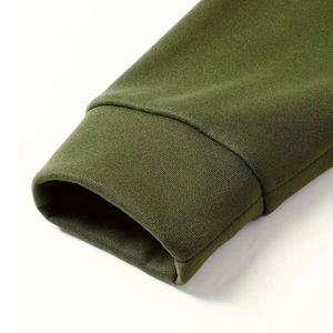 Sudadera con capucha de dos tonos de color Diseño de logotipo personalizado 100% Algodón Fleece Cremallera Sudaderas con capucha y sudaderas para hombres básicos mezcla de algodón - Product Image 6