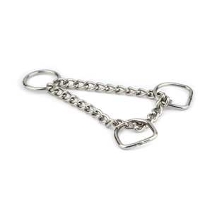 Verstellbare Martingale-Choke-Kette aus Edelstahl für Hunde Wasserdichtes, langlebiges Niet-Dekorations-Hunde halsband mit festem Dreieck - Product Image 3