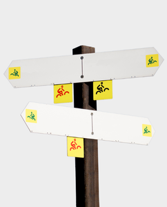 Panneau d'orientation en métal - Product Image 2