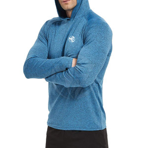 Nouveau design Meilleure vente sweats à capuche de fitness pour hommes bas quantité minimale de commande vente en gros de sweats à capuche de fitness pour hommes - Product Image 3