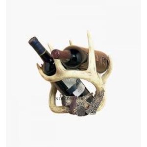 ที่ใส่ขวดไวน์ทำจากเชือกเคลือบผงโลหะสีขาวอุปกรณ์ตกแต่งบ้าน - Product Image 6