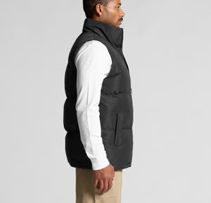 Customized lightweight waistcoat wholesale high quality custom logo <b>sleeveless</b> bubble <b>jacket</b> puffer vest - Product Image 3