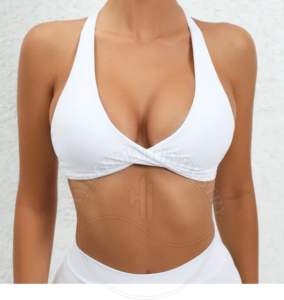 Conjunto de Yoga de entrenamiento personalizado para mujer, medias de gimnasio sin costuras y Sujetador deportivo ajustado con patrón impreso, Fitness sin costuras para mujer - Product Image 3