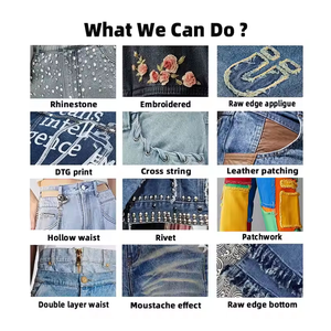 กางเกงขาสั้นผ้ายีนส์สำหรับผู้ชายที่มีคุณภาพสูงสวมใส่สบายและมีสไตล์เป็นมิตรกับสิ่งแวดล้อม - Product Image 6