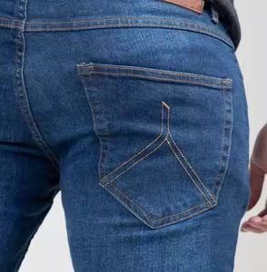 Distressed <b>Mens</b> Denim <b>Jeans</b> Street Style Torn Design OEM Manufacturer Custom Fit - Product Image 4