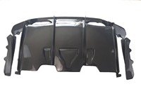 Diffuseur arrière en fibre de carbone sèche style PSM pour BMW F80 M3 F82 F83 M4 2014-2021, lèvre de pare-chocs arrière en carbone préimprégné S9
