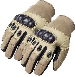 Gants d'équitation de moto en cuir avec sécurité et confort pour les sports de plein air fabriqués au Pakistan - Product Image 3